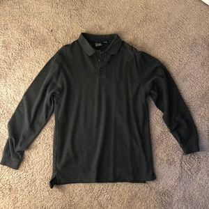 Jos. A. Bank Black Polo Sweater